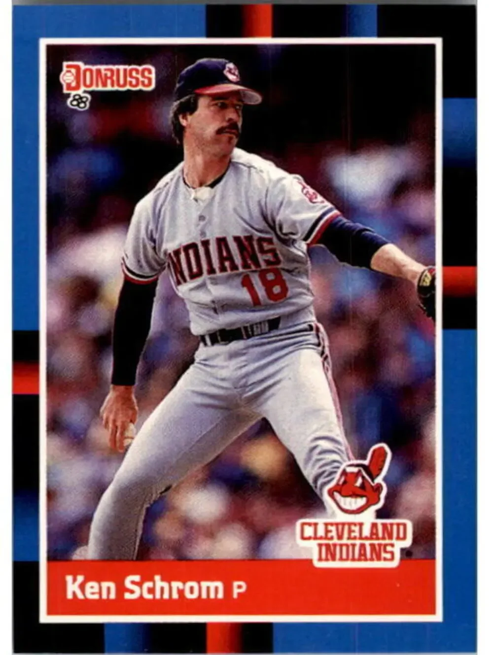 1988 Ken Schrom Donruss Baseball Card #501